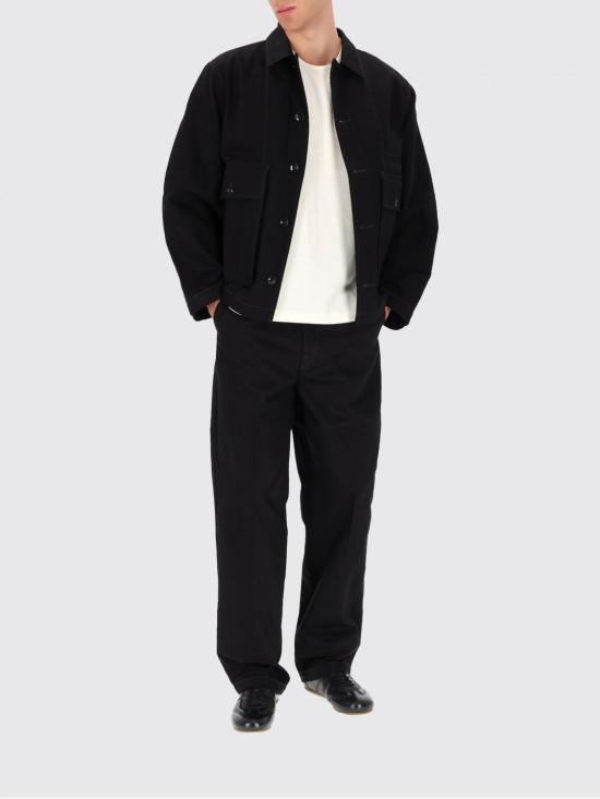 25FW 르메르 팬츠 PA1261LD1055 BK999 Black - LEMAIRE