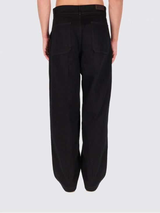 25FW 르메르 팬츠 PA1261LD1055 BK999 Black - LEMAIRE