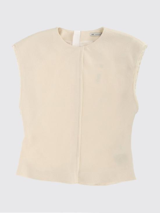 25FW 아미 민소매 티셔츠 FTP804VI0039 185 Ivory - AMI