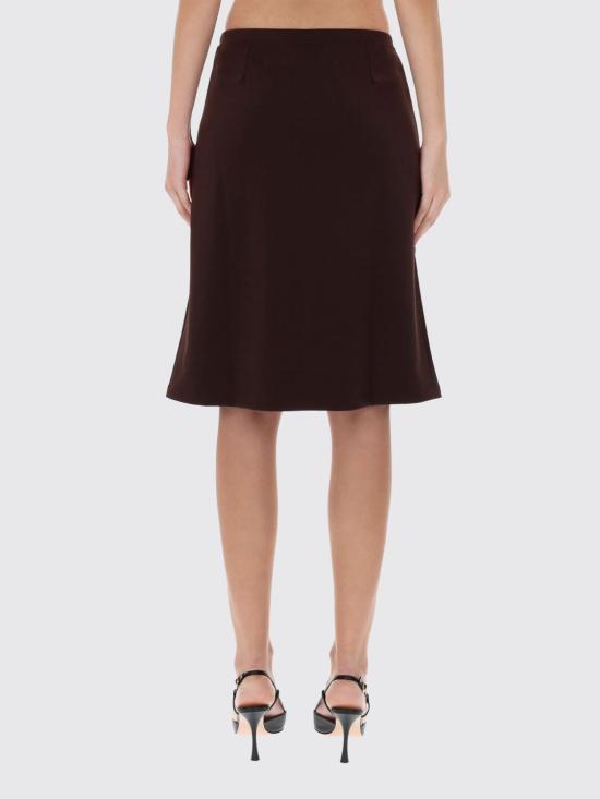 25FW 쿠레쥬 미디 스커트 325JJU296JS0250 1983 Burnt - COURREGES