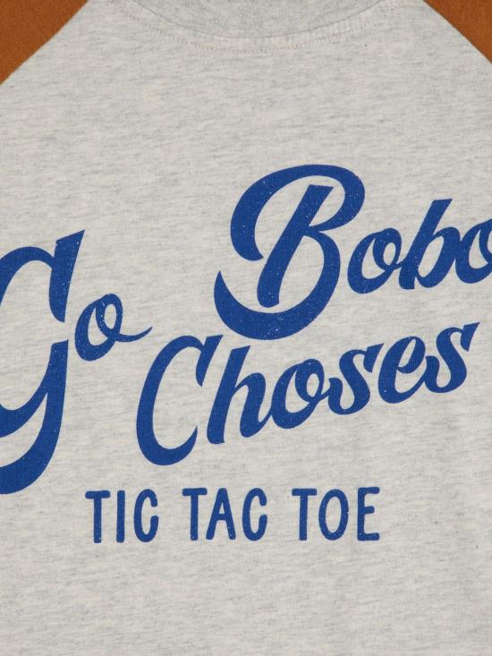 25FW [키즈] 보보쇼즈 티셔츠 225AC019 211 Brown - BOBO CHOSES