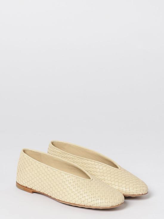 26SS 보테가베네타 로사 발레리나 플랫 슈즈 837887V4VE0 9707 Beige - BOTTEGA VENETA