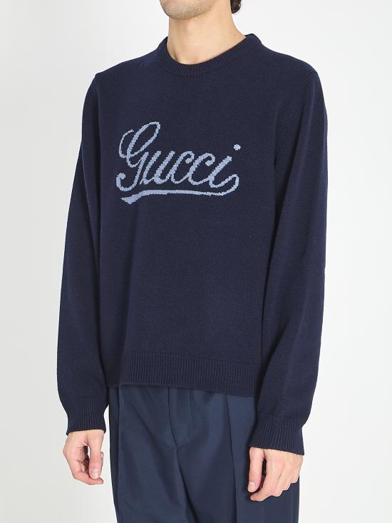 26SS 구찌 스웨터 795347 BLUE - GUCCI