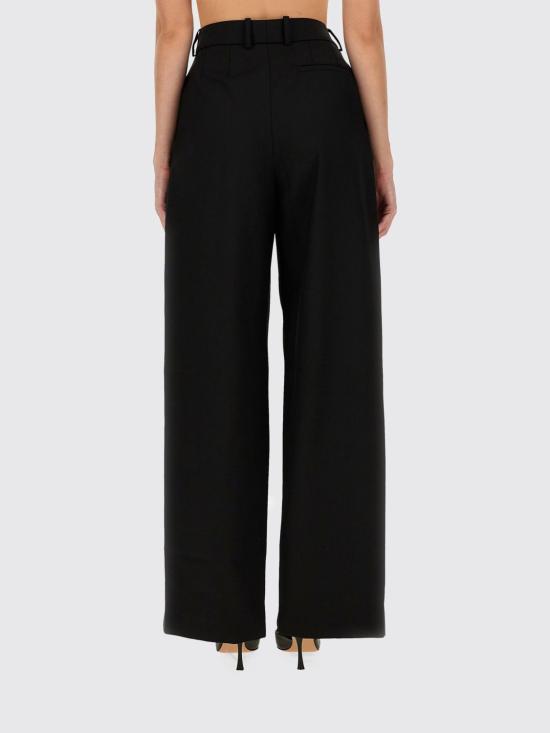 25FW 니나리찌 스트레이트 팬츠 25ACPA002WV0324 U9000 Black - NINA RICCI