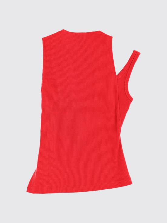 25FW 쿠레쥬 민소매 티셔츠 425JDE146JS0194 4015 Red - COURREGES