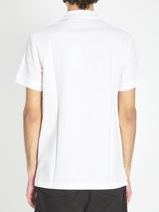 26SS 버버리 코튼 폴로 티셔츠 8099166 WHITE - BURBERRY