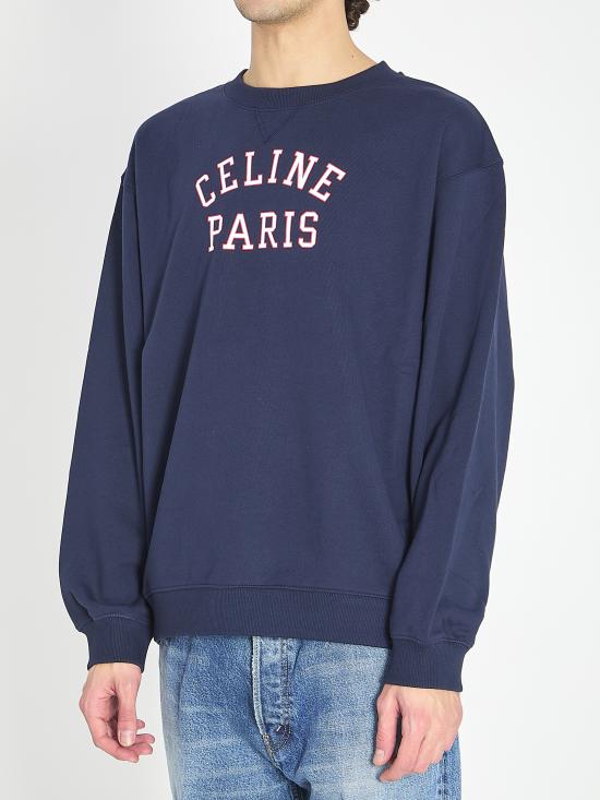 26SS 셀린느 긴팔 티셔츠 RY0S1510Z BLUE - CELINE