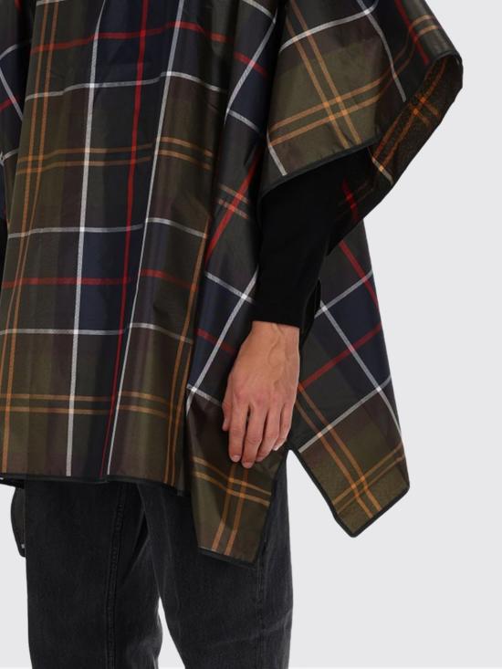 25FW 바버 타탄 샤워프루프 판초 UAC0214 TN11 Multicolor - BARBOUR