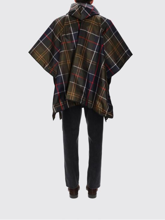 25FW 바버 타탄 샤워프루프 판초 UAC0214 TN11 Multicolor - BARBOUR