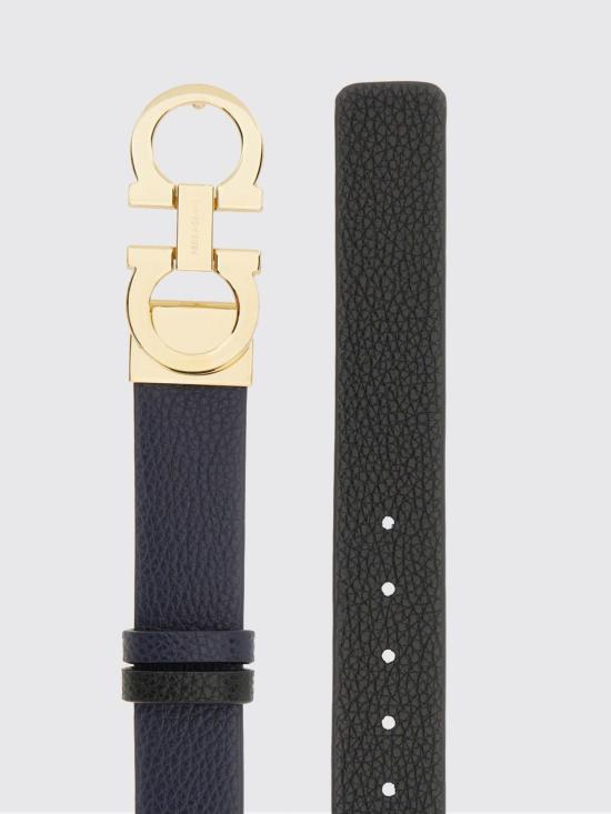 25FW 살바토레 페라가모 레귤러 벨트 673955 23A565 514 Black - SALVATORE FERRAGAMO