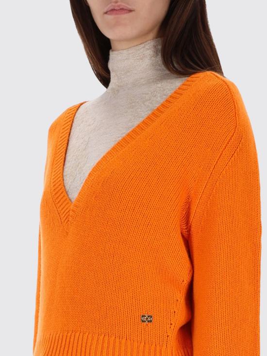 25FW 가니 스웨터 K2623 755 Orange - GANNI