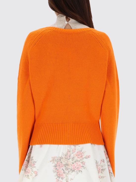 25FW 가니 스웨터 K2623 755 Orange - GANNI