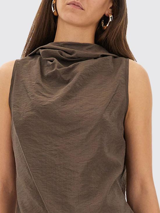 25FW 알리지 민소매 티셔츠 165244A5219 FUME Brown - ALYSI