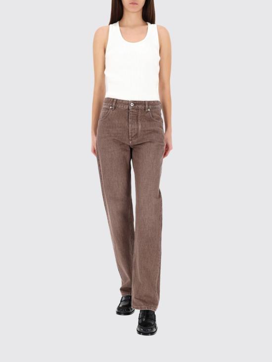 25FW 보테가베네타 데님 팬츠 841017V4ZN0 2082 Brown - BOTTEGA VENETA