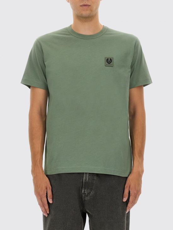 25FW 벨스타프 반팔 티셔츠 100055 SAGE Green