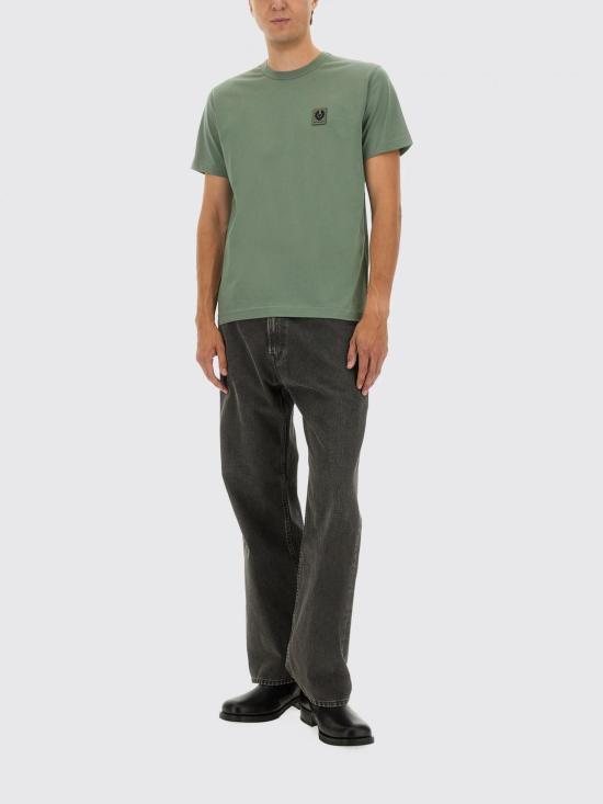 25FW 벨스타프 반팔 티셔츠 100055 SAGE Green - BELSTAFF
