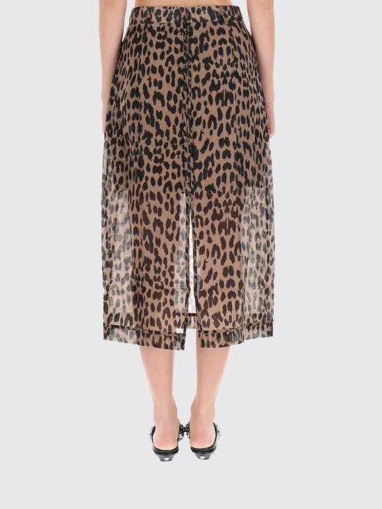 25FW 바움 운드 페르드가르텐 미디 스커트 24390 C8209 Beige - BAUM UND PFERDGARTEN