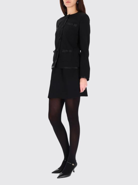 25FW 돌체앤가바나 미디 스커트 F4C4PTFU2L8 N0000 Black - DOLCE & GABBANA