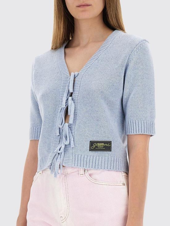 25FW 가니 스웨터 K2570 326 Sky Blue - GANNI