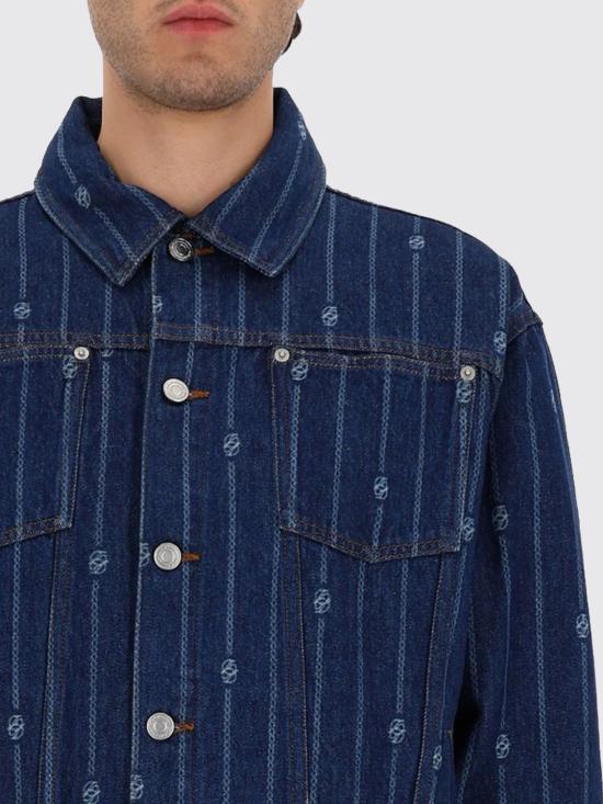 25FW 드롤드무슈 자켓 JT182CO238 STONEWASH Blue - DROLE DE MONSIEUR