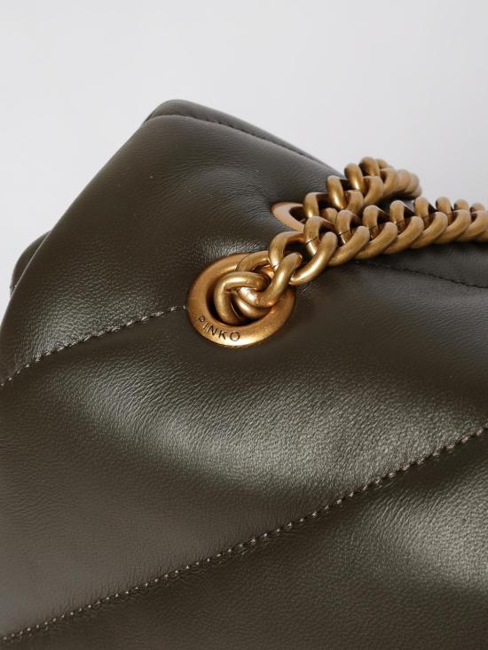 26SS 핑코 숄더백 100037A0F2 K35Q Green - PINKO