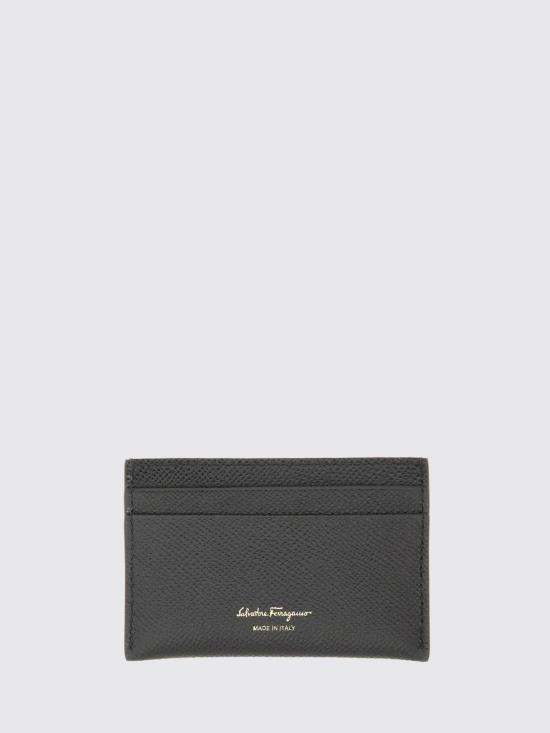 25FW 살바토레 페라가모 지갑 742164 220007 001 Black - SALVATORE FERRAGAMO