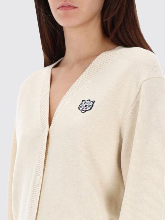 25FW 겐조 스웨터 FF62CA7123LI 2 White - KENZO