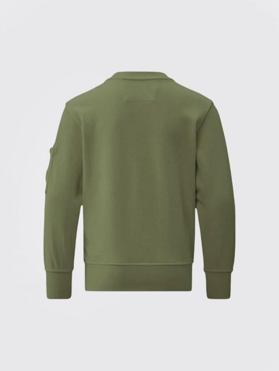 25FW [키즈] 씨피 컴퍼니 풀오버 CMF00XKLCA7630 803 Green - C.P. COMPANY