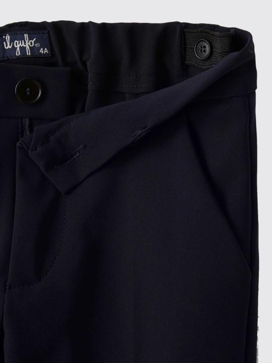 25FW [키즈] 일 구포 트레이닝/조거 팬츠 A25GPL0033N0057 498 Blue - IL GUFO