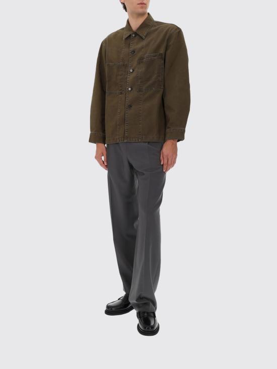 25FW 르메르 셔츠 OV1024LD1063 GR631 Green - LEMAIRE