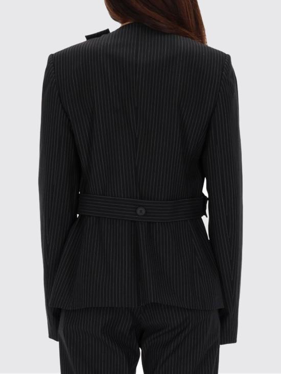 25FW 쿠레쥬 자켓 325CVE132PL0224 9901 Black - COURREGES