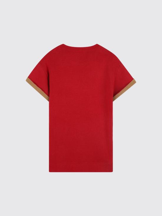 25FW [키즈] 랑방 티셔츠 N30266 X52 Red - LANVIN