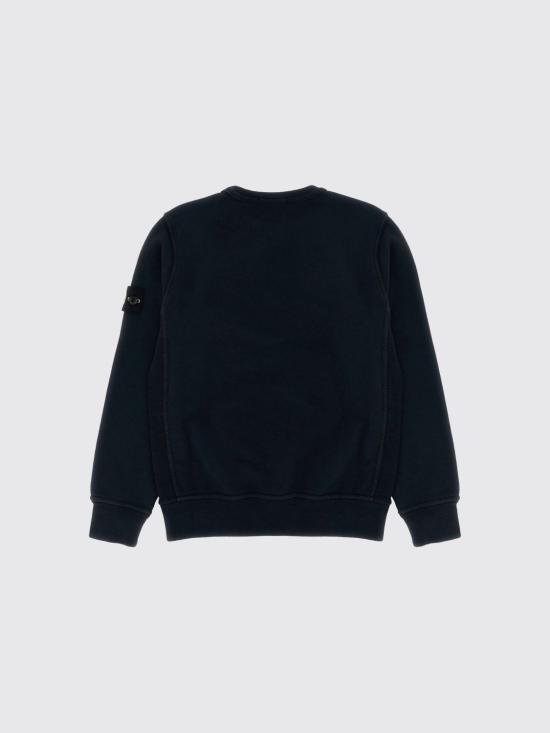 25FW [키즈] 스톤 아일랜드 풀오버 6100001KS0A20 V0029 Black - STONE ISLAND