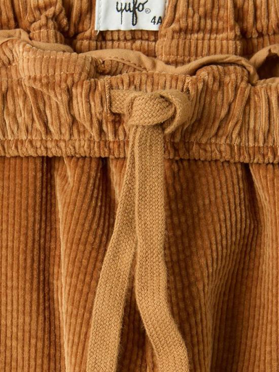 25FW [키즈] 일 구포 트레이닝/조거 팬츠 A25GPL0016V6021 150 Brown - IL GUFO