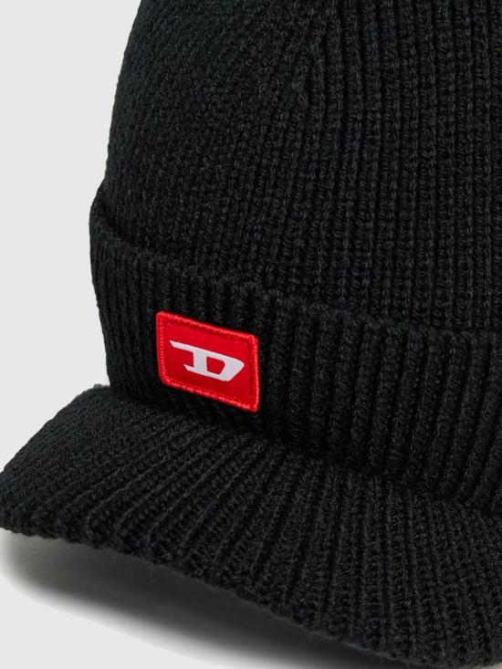 25FW [키즈] 디젤 모자 J02391KYAZ1 K900 Black - DIESEL