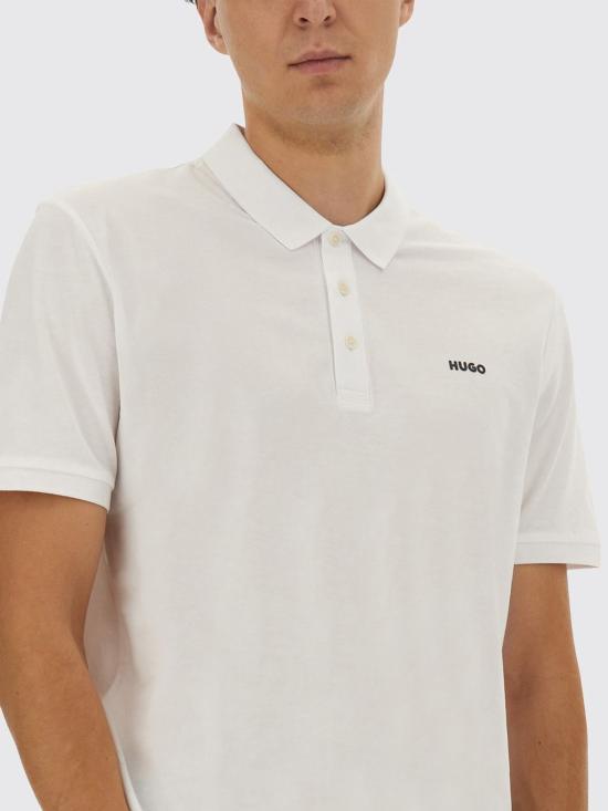 25FW 휴고보스 폴로 티셔츠 50466182 120 White - HUGO BOSS