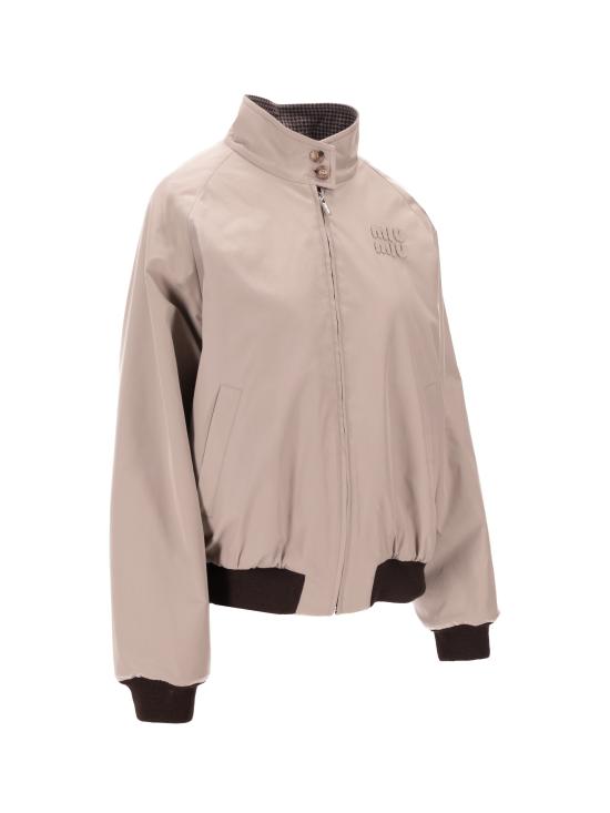 26SS 미우미우 자켓 ML1400SOOO1800 F04YH ARGILLA CACAO GRIGIO - MIU MIU