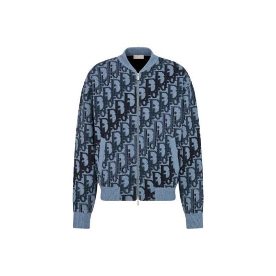 25FW 디올 봄버 자켓 613M403A2026585 BLUE DOM