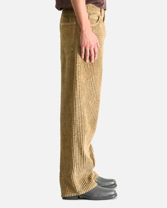  아워레가시 팬츠 우리의 유산, 낡은 테디 워시 에 새겨진 광활한 컷 - OUR LEGACY