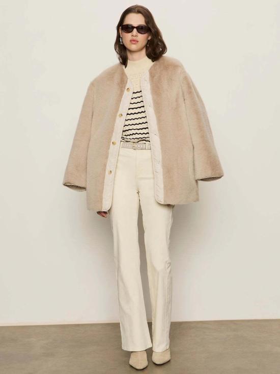  생츄어리 코트 리버서블 퍼 라이너 재킷 - SANCTUARY