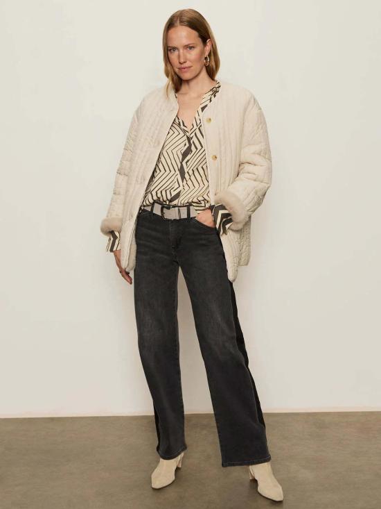  생츄어리 코트 리버서블 퍼 라이너 재킷