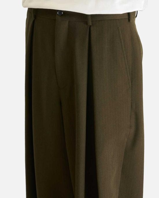  꼼데가르송 치노 팬츠 울 팬츠 - COMME DES GARCONS