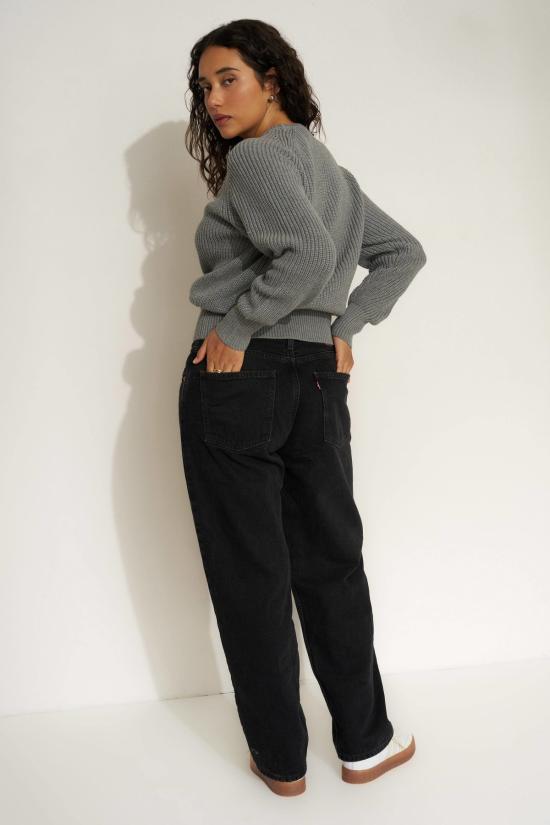  칼라한 니트웨어 스웨터 캘러핸 니트웨어 코튼 크루넥  헤더 그레이 - CALLAHAN KNITWEAR