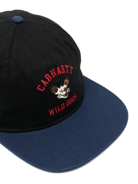 25FW 칼하트 WIP 와일드 도그 캡 I03559589XX BLACK DOM - CARHARTT WIP