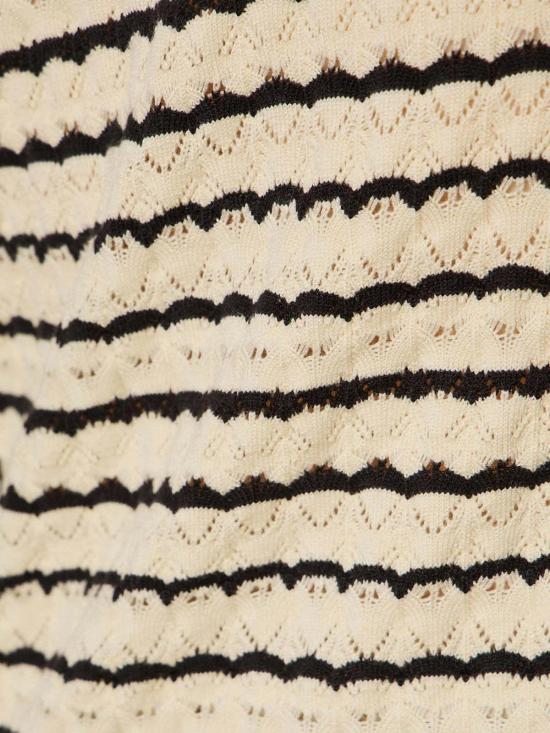  생츄어리 터틀넥 포에버 스트라이프 모크넥 스웨터 - SANCTUARY