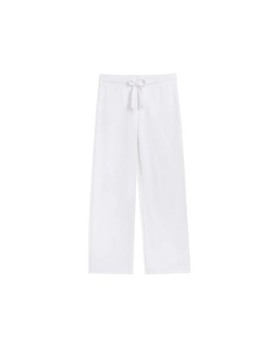  프랭크 앤 에일린 스트레이트 팬츠 프랭크 & 아일린 캐서린 롱 스웨트팬츠 화이트