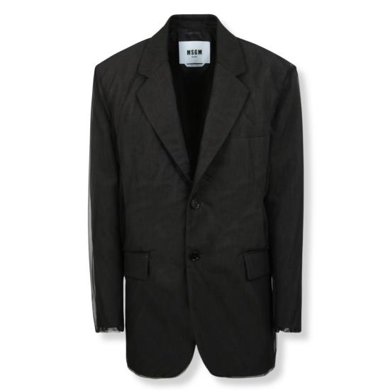 25FW 엠에스지엠 자켓 3942MDG07Y Black