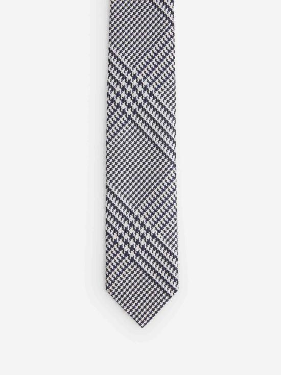 25FW 톰포드 넥타이 STE001 S0136 ZNAVYNAVY MULTICOLOR NAVY BLUE - TOMFORD