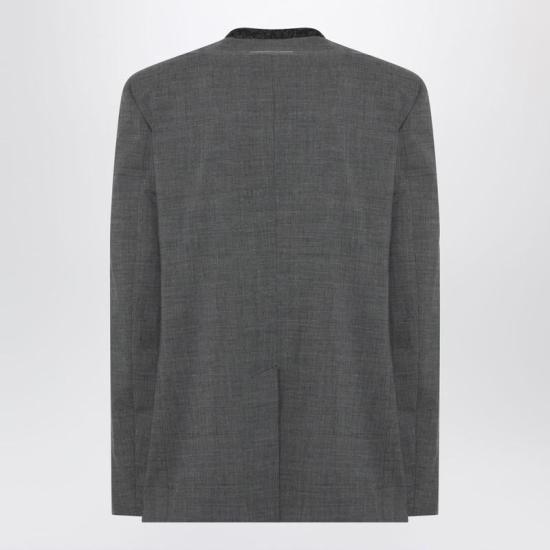 26SS MM6 메종마르지엘라 수트 자켓 SH0BN0024M35733 S MM6 860M GREY - MM6 MAISON MARGIELA