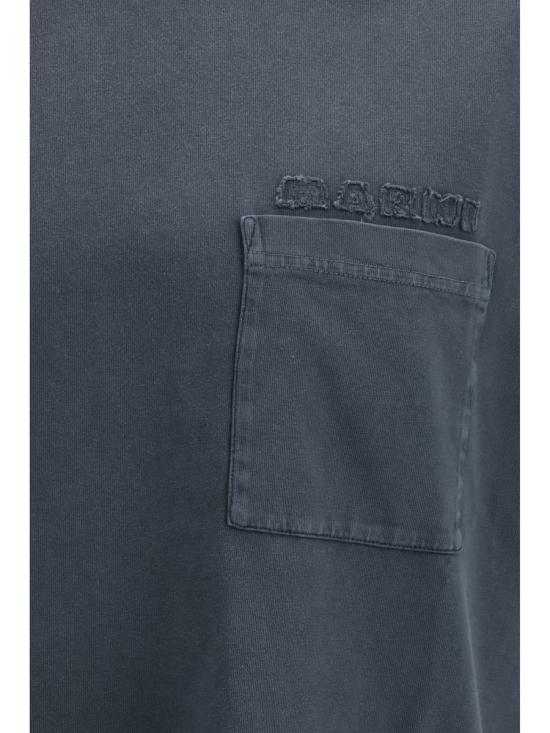 26SS 마르니 반팔 티셔츠 HUMU0358GXUSCY94 TCN99 Black - MARNI